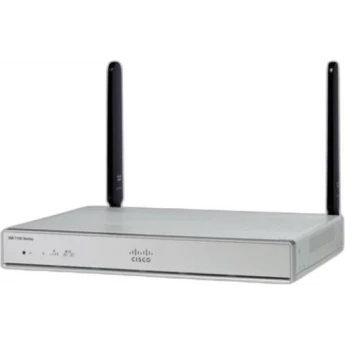 LTE/WiFi маршрутизатор Cisco, WAN 1xGE, 1xSFP combo, LAN 4xGE C1111-8PLTEEAWE Металл Настольный