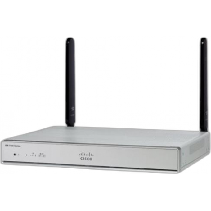 LTE/WiFi маршрутизатор Cisco, WAN 1xGE, 1xSFP combo, LAN 4xGE Металл Настольный C1111-8PLTEEAWE