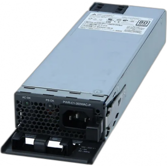 Блок электропитания CISCO C3KX-PWR-350WAC= 1 Пластик, металл Блок электропитания CISCO C3KX-PWR-350WAC= 1 Пластик, металл