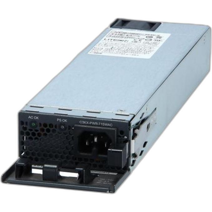 Блок электропитания 10 А пластик, металл CISCO C3KX-PWR-715WAC/2