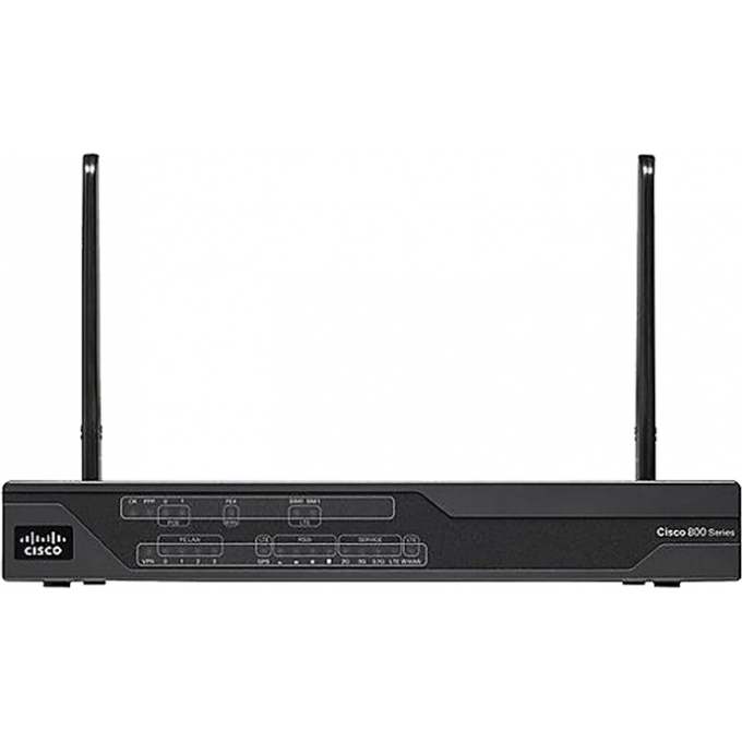 CISCO DSL маршрутизатор WAN 1 x VDSL2/ADSL2/2+, LAN 4 x FE RJ-45, 2 x SIM Металл настольный C898EAG-LTE-GA