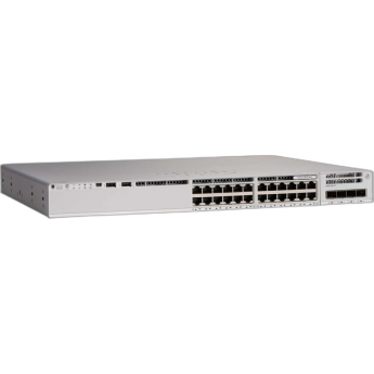 Коммутатор CISCO Catalyst, 24 x GE, 4x1G uplink, Network Essentials C9200L-24T-4G-E Металл В стойку 19