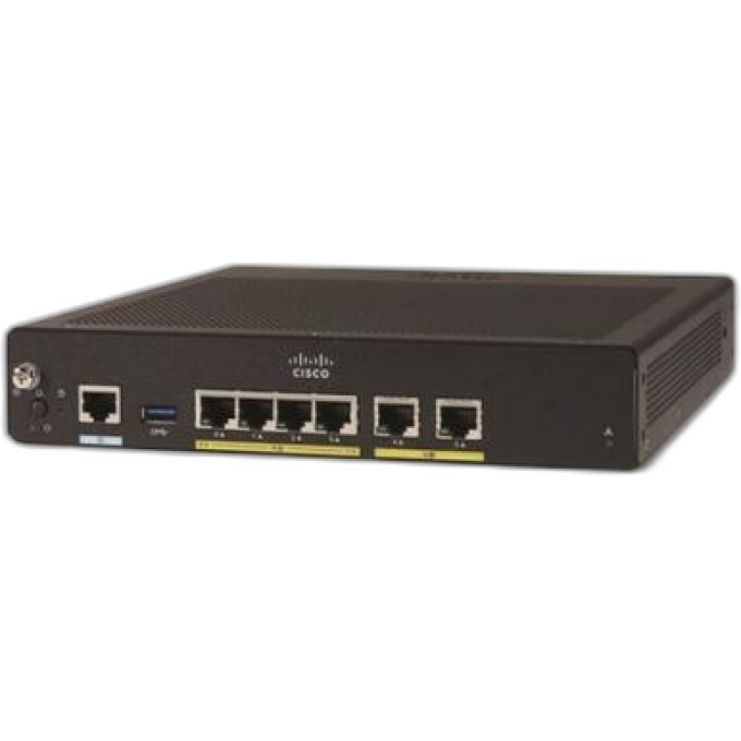 Маршрутизатор CISCO C926, 1хGE, 1xVADSL (Annex B/J), 1xLTE Металл Настольный C926-4PLTEGB