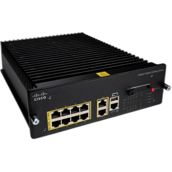 Коммутатор CISCO Catalyst Digital Building, 8 x FE, POE+ CDB-8P Металл В стойку 19