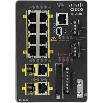 Коммутатор CISCO IE-2000-4S-TS-G-B Металл В стойку 19