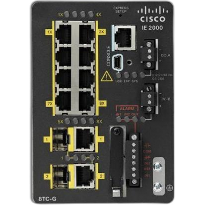 Коммутатор CISCO Металл В стойку 19 IE-2000-4TS-B