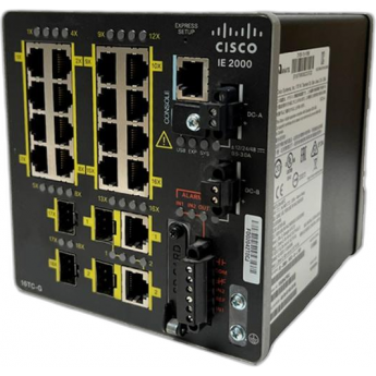 Коммутатор CISCO IE-2000U-16TC-G Металл В стойку 19