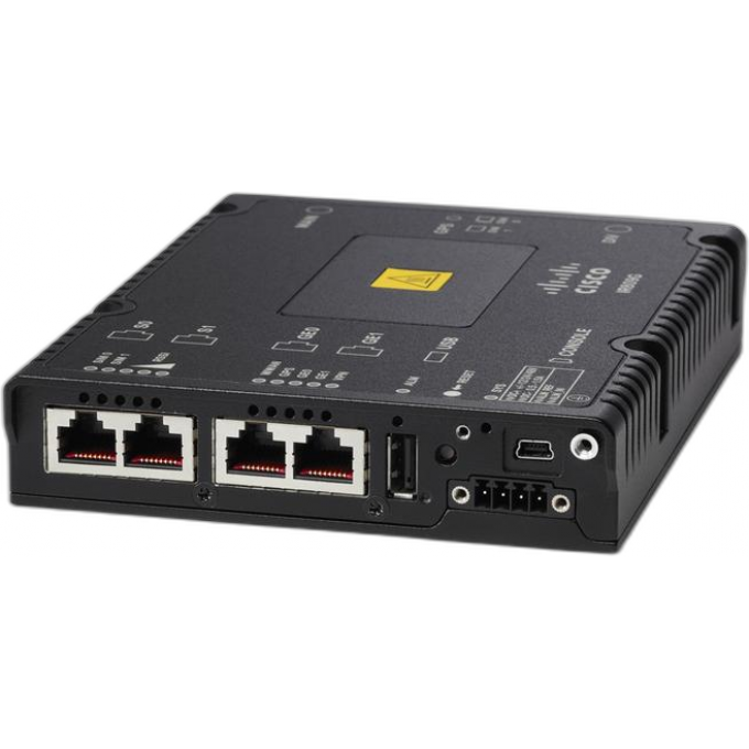 CISCO 4G маршрутизатор LTE, WAN 1 x GE, LAN 2 x GE, 20 IPSec VPN Металл Настольный IR809G-LTE-GA-K9