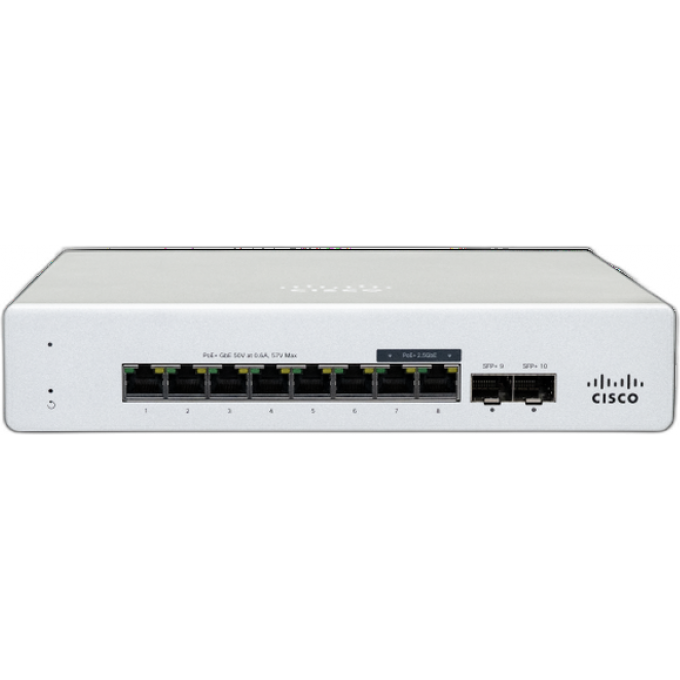 Коммутатор CISCO Meraki MS130-8P Металл В стойку 19 MERAKI-MS130-8P