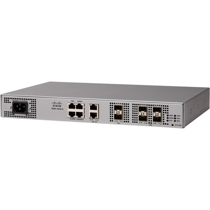 CISCO LAN маршрутизатор, 20xGE + 4x10GE. Commercial Temp Металл Настольный N520-20G4Z-D