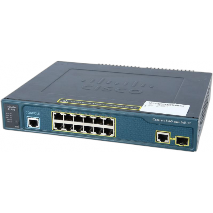 Коммутатор CISCO Catalyst, 8 x FE, 2 x GE/SFP, LAN Base Металл в стойку 19 WS-C2960C-8TC-L