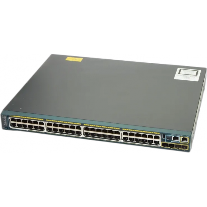 Коммутатор Catalyst CISCO металл в стойку 19 WS-C2960RX-48LPS-L