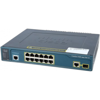 Коммутатор CISCO Catalyst, 8 x FE, 2 x GE/SFP, IP Base WS-C3560C-8PC-S Металл В стойку 19 Коммутатор CISCO Catalyst, 8 x FE, 2 x GE/SFP, IP Base WS-C3560C-8PC-S Металл В стойку 19