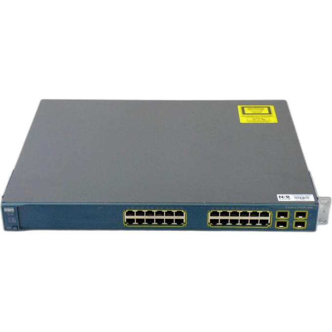Коммутатор CISCO Catalyst Металл В стойку 19 WS-C3560G-24PS-E