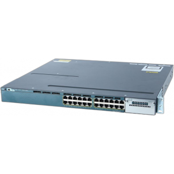 Коммутатор CISCO Catalyst, 24 x GE, IP Services WS-C3560X-24T-E Металл В стойку 19