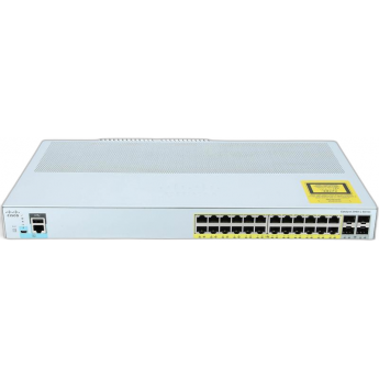 Коммутатор CISCO Catalyst, 24 x GE, 4 x 1G SFP, IP Services WS-C3650-24TS-E Металл В стойку 19