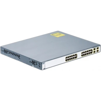 Коммутатор CISCO Catalyst WS-C3750G-24T-E Металл В стойку 19