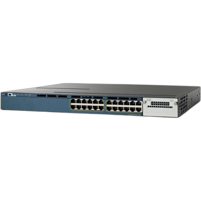 Коммутатор CISCO Catalyst, 48 x GE (12 mGig+36 Gig) UPoE, IP Services Металл В стойку 19 WS-C3850-12X48U-E