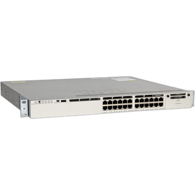 Коммутатор Catalyst CISCO металл в стойку 19 WS-C3850-24T-E