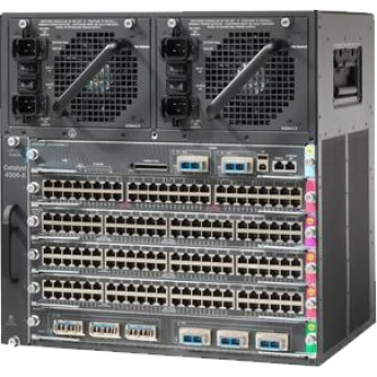 Коммутатор CISCO Catalyst WS-C4503E-S6L-1300 Металл В стойку 19