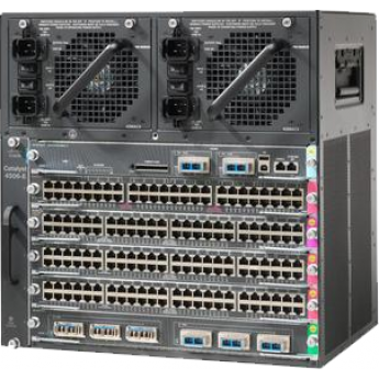 Коммутатор CISCO Catalyst WS-C4503E-S6L-48V+ Металл В стойку 19 Коммутатор CISCO Catalyst WS-C4503E-S6L-48V+ Металл В стойку 19