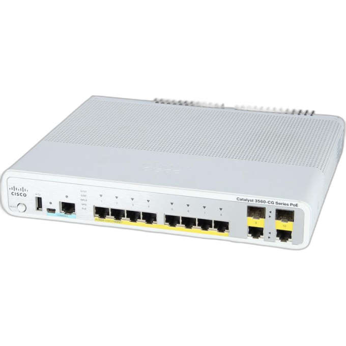 Коммутатор CISCO Catalyst, 8 x X2 Металл В стойку 19 WS-C4900M