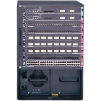 Коммутатор CISCO Catalyst WS-C6509-E-ACE-K9 Металл В стойку 19
